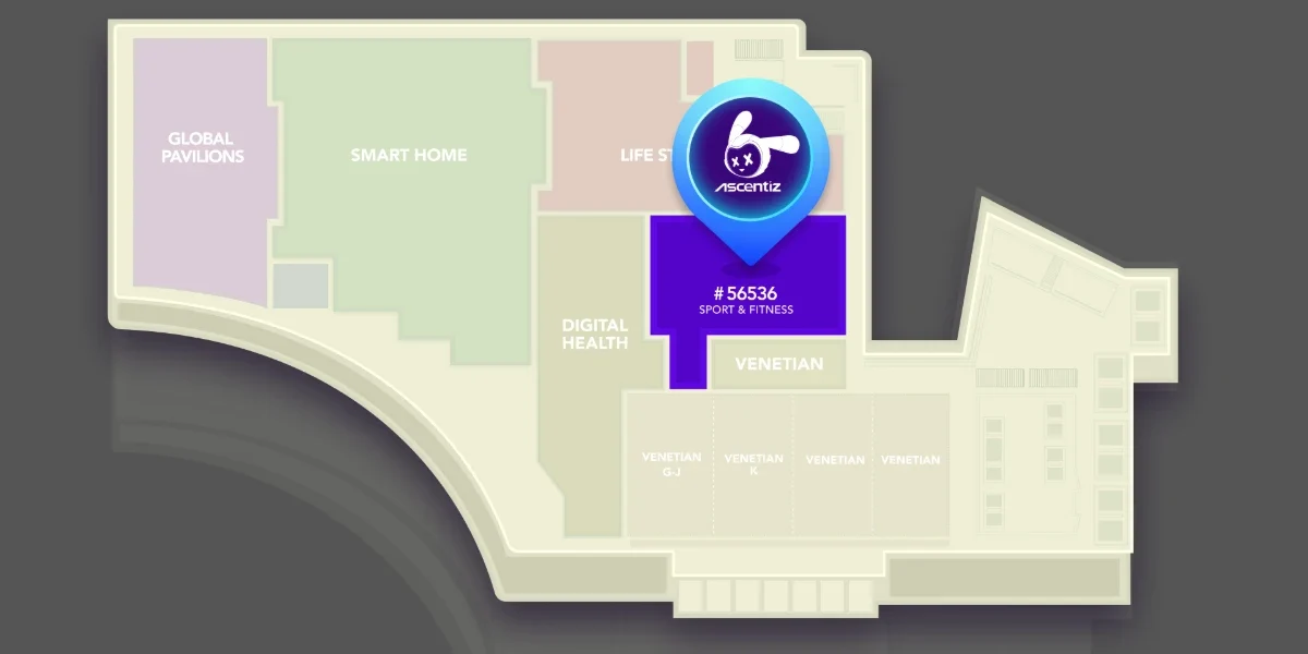 Ascentiz en CES 2026 Stand n.° 56536