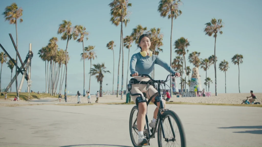 Bicicleta eléctrica para tus piernas: un exoesqueleto para ciclismo y senderismo.